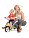 Tricicleta Smoby Baby Balade, cu roti silentioase, Verde,741100