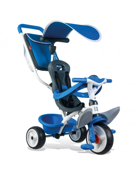 Tricicleta Smoby Baby Balade, cu roti silentioase Tricicleta Smoby Baby Balade, cu roti silentioase