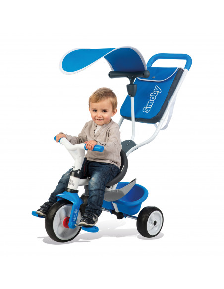 Tricicleta Smoby Baby Balade, cu roti silentioase Tricicleta Smoby Baby Balade, cu roti silentioase