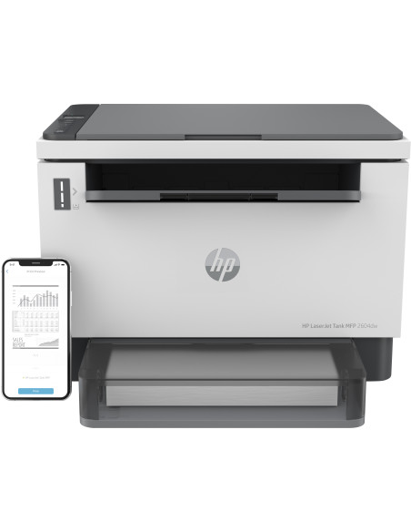 381V0A,Multifunctionala HP LaserJet Tank 2604dw, A4, USB, Wireless