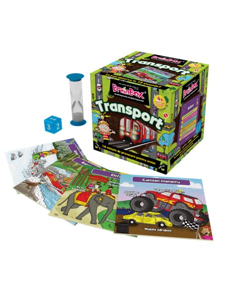 Joc educativ BrainBox, Transport,94058