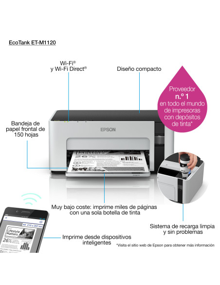 PRINTER INK M1120/ECOTANK C11CG96403 EPSON,C11CG96403