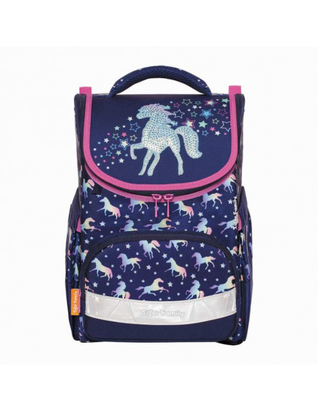 Ghiozdan Herlitz Neechipat Earnest, Motiv Rainbow Horse Ghiozdan Herlitz Neechipat Earnest, Motiv Rainbow Horse