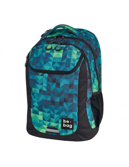 24800174P,Rucsac Herlitz Be.Bag, Model Be.Active, 46 x 31 x 22 Cm, Motiv Magic Triangle + Stilou Gratis