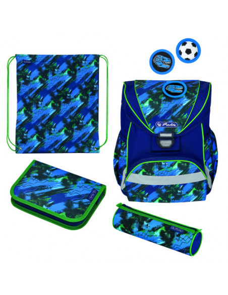 Ghiozdan Herlitz Echipat Ultralight Plus, Motiv Splash Ghiozdan Herlitz Echipat Ultralight Plus, Motiv Splash