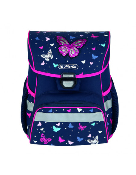 Ghiozdan Herlitz Neechipat Loop, Motiv Butterfly Ghiozdan Herlitz Neechipat Loop, Motiv Butterfly