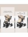 Carucior 2 in 1 transformabil Coccolle Oppa Bej,338061344