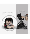 Carucior transformabil 3in1 Coccolle Acero Gri,339064962