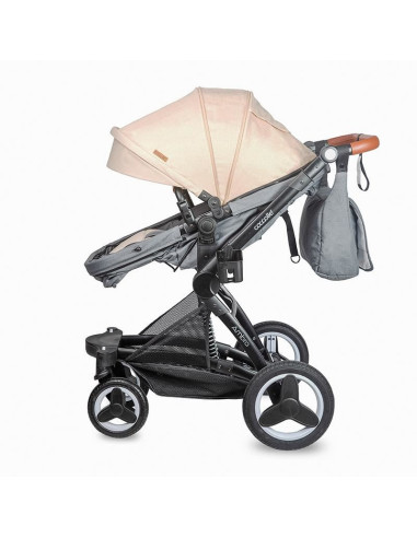 Carucior transformabil 3in1 Coccolle Ambra Safari Beige
