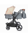 Carucior transformabil 3in1 Coccolle Ambra Safari Beige