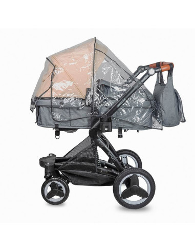 Carucior transformabil 3in1 Coccolle Ambra Safari Beige
