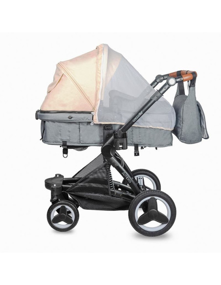 Carucior transformabil 3in1 Coccolle Ambra Safari Beige