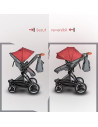 Carucior transformabil 3in1 Coccolle Ambra Safari Beige