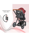 Carucior transformabil 3in1 Coccolle Ambra Safari Beige