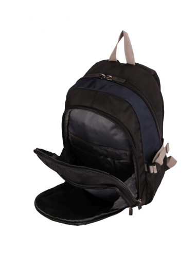 9484610,Rucsac Herlitz Urban Extreme, 45 x 31 x 16 cm, Negru cu Albastru 9484610,Rucsac Herlitz Urban Extreme, 45 x 31 x 16 cm, Negru cu Albastru