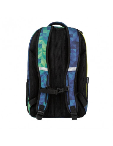 24800174P,Rucsac Herlitz Be.Bag, Model Be.Active, 46 x 31 x 22 Cm, Motiv Magic Triangle + Stilou Gratis