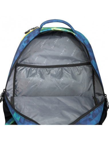 24800174P,Rucsac Herlitz Be.Bag, Model Be.Active, 46 x 31 x 22 Cm, Motiv Magic Triangle + Stilou Gratis