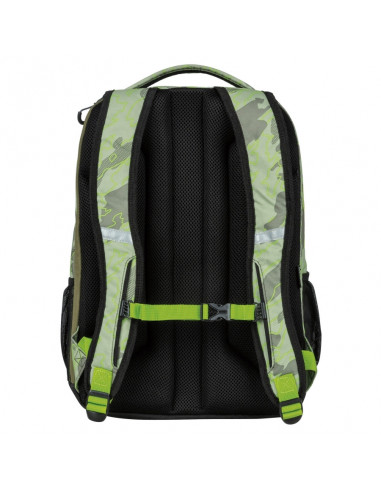 24800259P,Rucsac Herlitz Be.Bag, Model Be.Ready, 46 x 33 x 23 Cm, Motiv Abstract Camouflage + Stilou Gratis