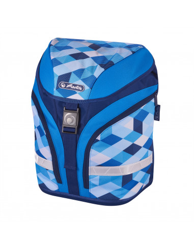50020393,Ghiozdan Herlitz Echipat Motion Plus Motiv Blue Cubes