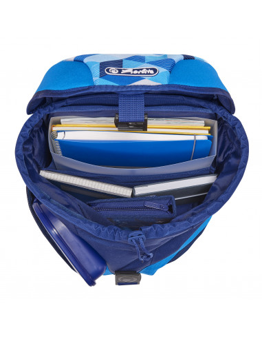 50020393,Ghiozdan Herlitz Echipat Motion Plus Motiv Blue Cubes