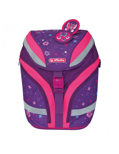 50025589,Ghiozdan Herlitz Echipat Softflex Plus, Motiv Butterfly