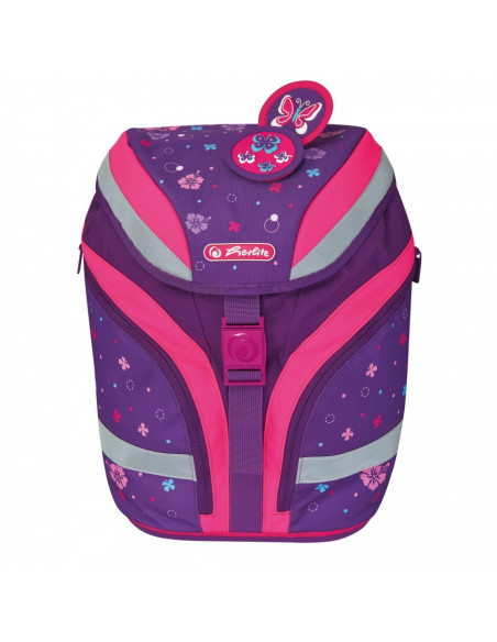 50025589,Ghiozdan Herlitz Echipat Softflex Plus, Motiv Butterfly