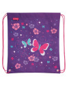 Ghiozdan Herlitz Echipat Softflex Plus, Motiv Butterfly Ghiozdan Herlitz Echipat Softflex Plus, Motiv Butterfly