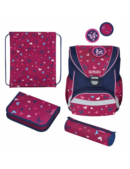 50026791,Ghiozdan Herlitz Echipat Ultralight Plus, Motiv Butterfly 50026791,Ghiozdan Herlitz Echipat Ultralight Plus, Motiv Butterfly