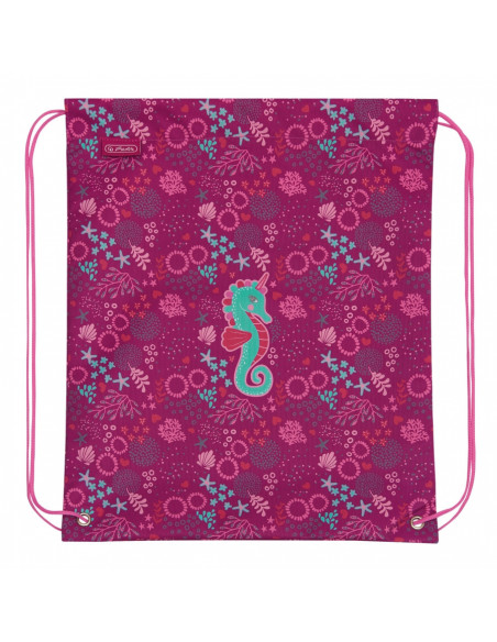 50025732,Ghiozdan echipat Herlitz Loop Plus, motiv Seahorse