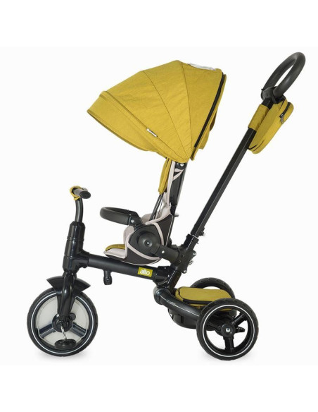 Tricicleta multifunctionala COCCOLLE Alto mustar,337010540