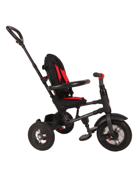 Tricicleta cu roti de cauciuc Qplay Rito Rubber Albastru