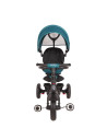 Tricicleta cu roti de cauciuc Qplay Rito Rubber Albastru