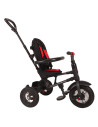 Tricicleta cu roti de cauciuc Qplay Rito Rubber Albastru