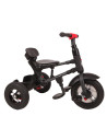 Tricicleta cu roti de cauciuc Qplay Rito Rubber Albastru