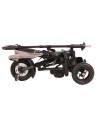 Tricicleta cu roti de cauciuc Qplay Rito Rubber Gri,338038164