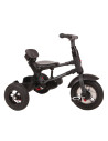 Tricicleta cu roti de cauciuc Qplay Rito Rubber Gri,338038164
