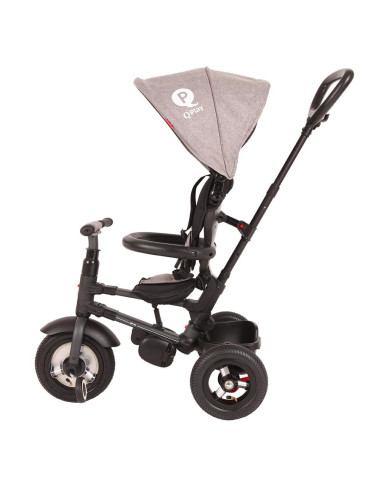 Tricicleta cu roti de cauciuc Qplay Rito Rubber Violet,338038150