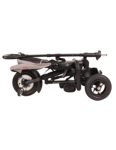 Tricicleta cu roti de cauciuc Qplay Rito Rubber Violet,338038150