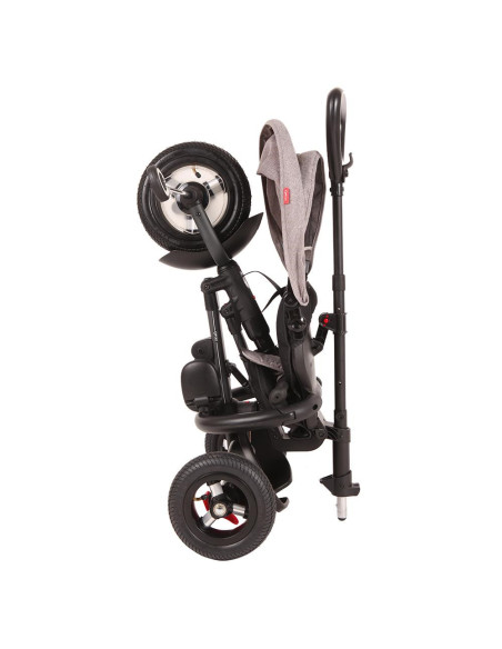 Tricicleta cu roti de cauciuc Qplay Rito Rubber Violet,338038150