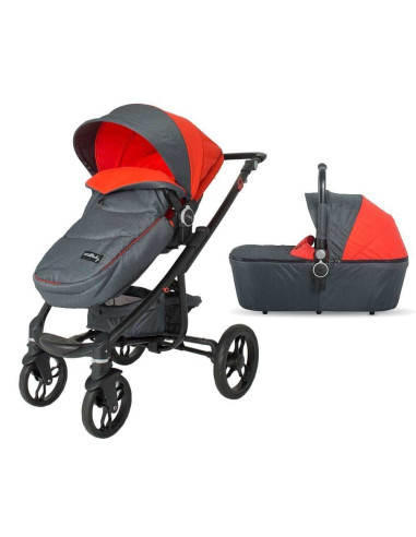 Carucior modular 2 in 1 DHS Arrow rosu,336060820