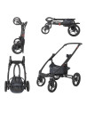 Carucior modular 2 in 1 DHS Arrow rosu,336060820