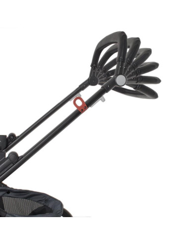 Carucior modular 2 in 1 DHS Arrow rosu,336060820