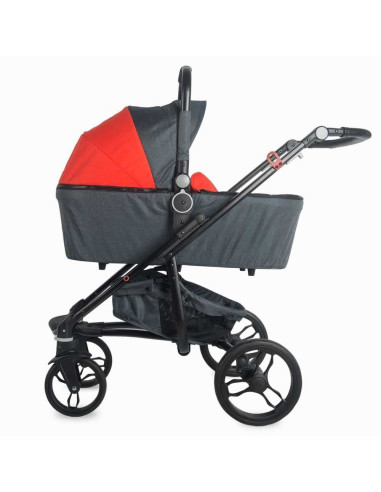 Carucior modular 2 in 1 DHS Arrow rosu,336060820