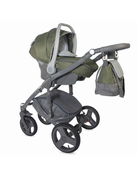 Carucior modular 3in1 Coccolle Cassia Khaki,338065181