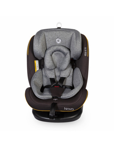 Scaun auto rotativ cu Isofix grupa 0-36 kg Nova Gri,339085060