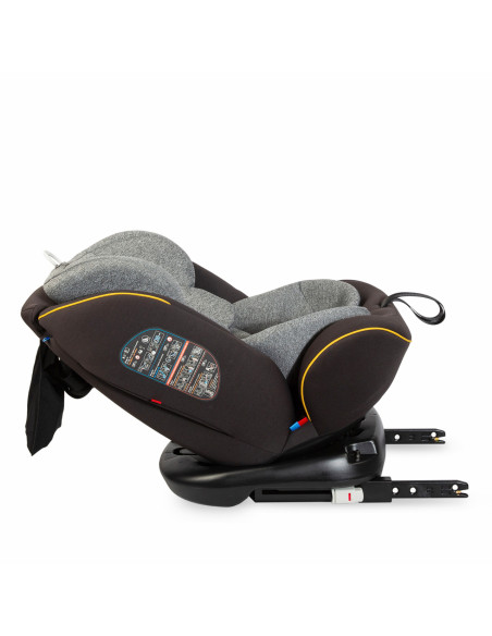Scaun auto rotativ cu Isofix grupa 0-36 kg Nova Gri,339085060