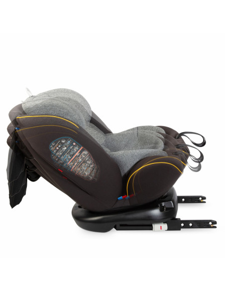 Scaun auto rotativ cu Isofix grupa 0-36 kg Nova Gri,339085060