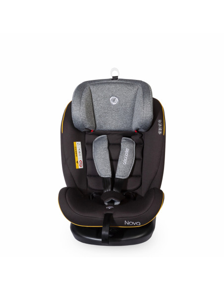 Scaun auto rotativ cu Isofix grupa 0-36 kg Nova Gri,339085060