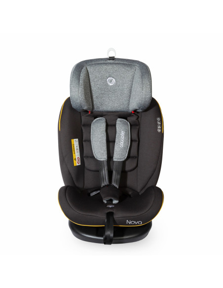 Scaun auto rotativ cu Isofix grupa 0-36 kg Nova Gri,339085060