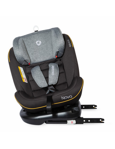 Scaun auto rotativ cu Isofix grupa 0-36 kg Nova Gri,339085060